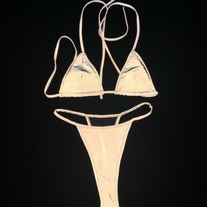 Reflective 2piece swimsuit